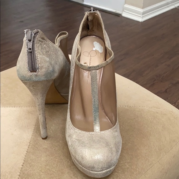 Gold Mesh Ankle Booty - Picture 3 of 3